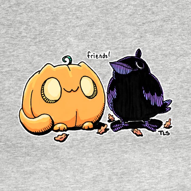 Pumpkitt and the Raven by The Last Shaymin